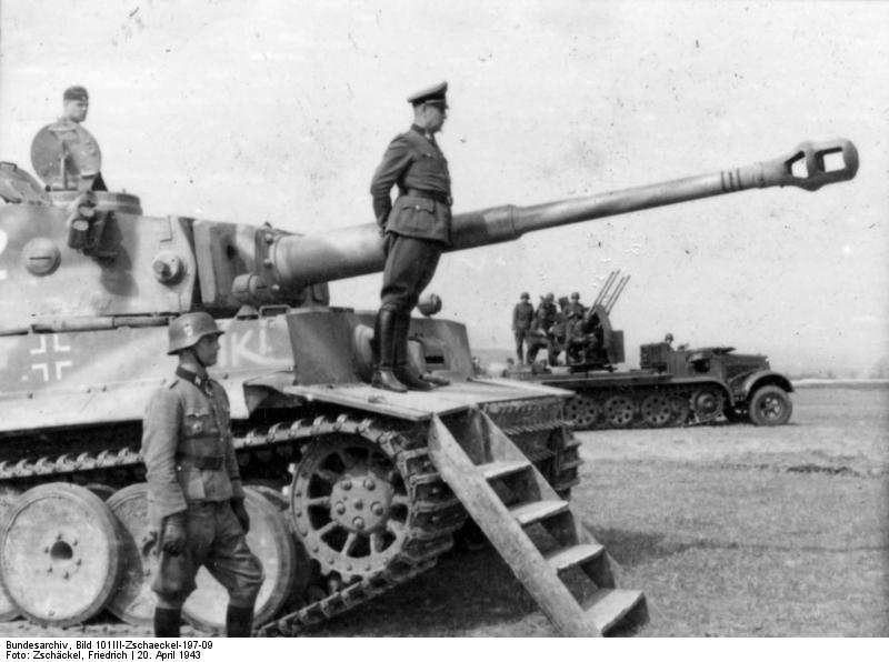 Tigre 1 Ausf.E 1/35 Revell du coté de Koursk FINI !!!! Bundes11