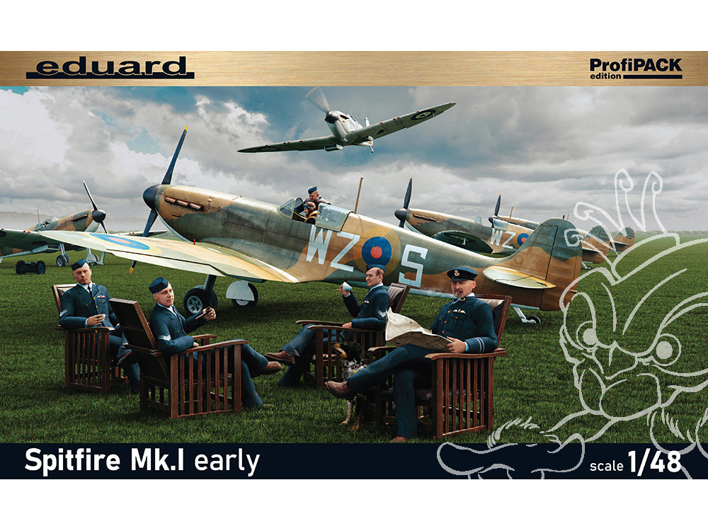 *1/48  Spitfire Mk 1   Eduard Eduard52