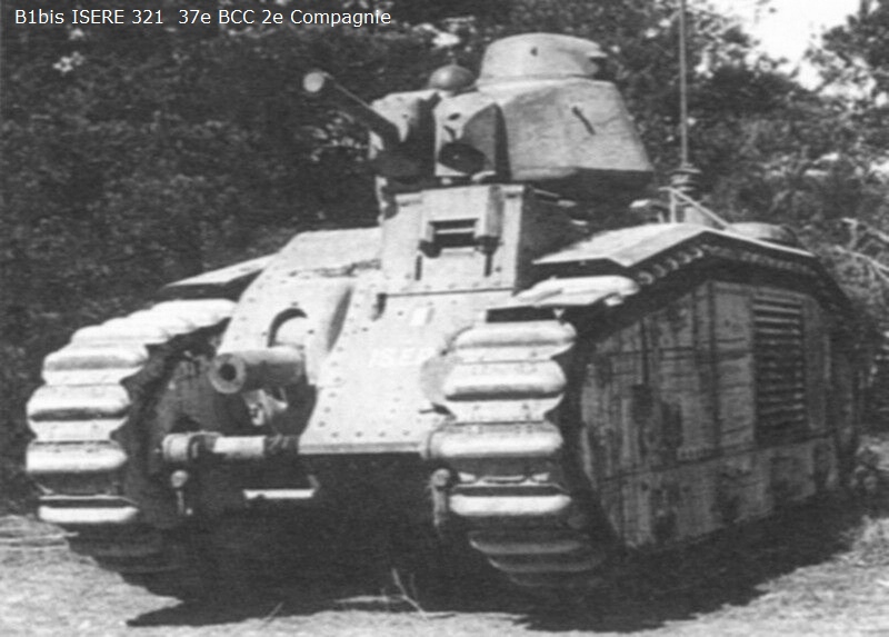 Fil rouge 2020 : B1 bis n°205 / 0 "Indochine" ( Tamiya 1/35) *** Terminé en pg 3 - Page 2 Isere210