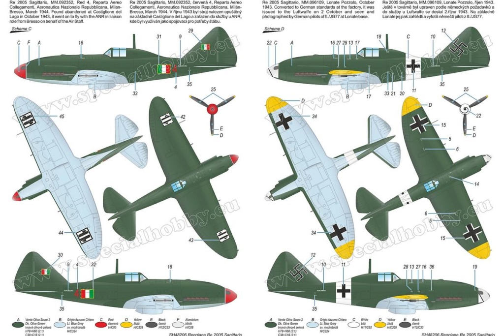 1/48 - REGGIANE RE 2005 - SPECIAL HOBBY - OUVRE BOITE Kopie_13