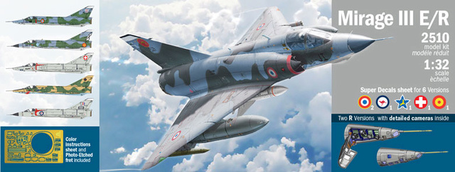 1/48 Mirage III EL Kinetic Mirage11