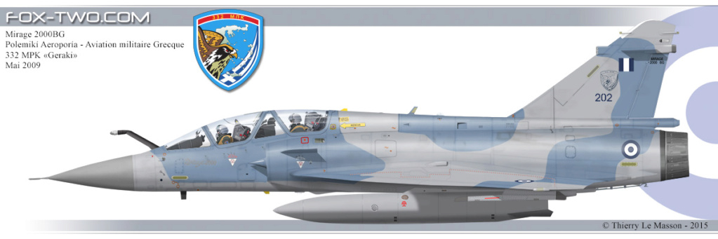 Fil rouge 2022 / Dassault * Mirage 2000B (Kinetic 1/48) Mirage22