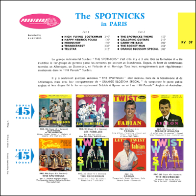 Spotnicks - Ma collection privée The Spotnicks - Page 2 Lp_spo11