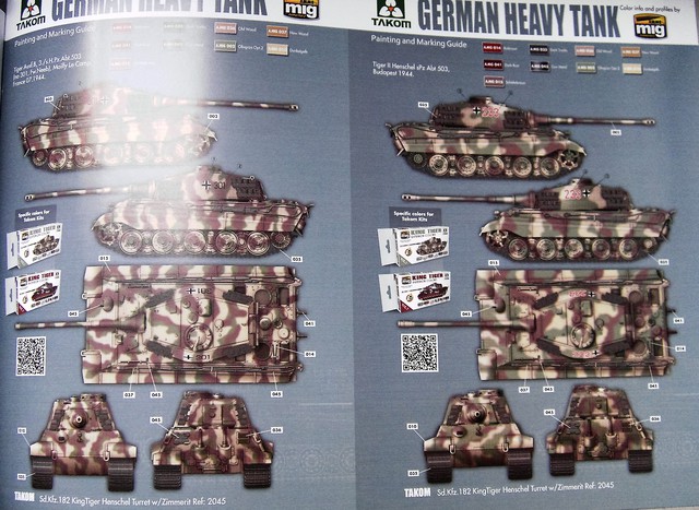 Takom King Tiger 1:35 mit Inneneinrichtung und Zimmerit Pict5210