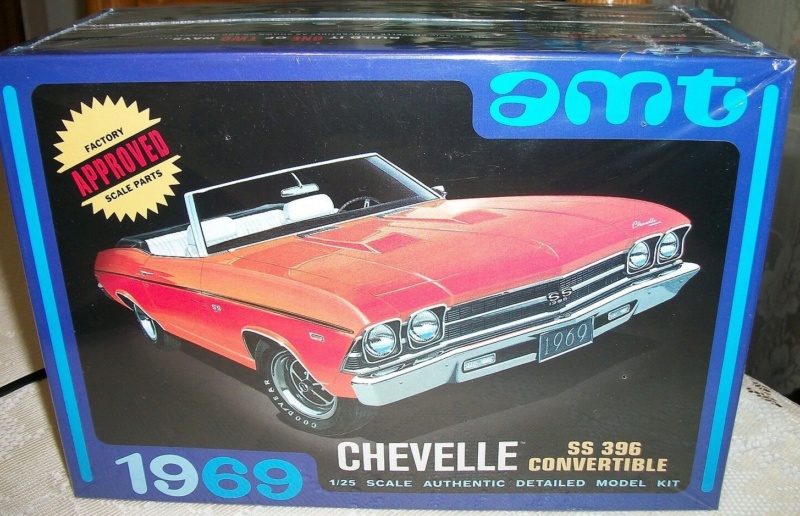 1969 Chevrolet Chevelle SS 396 Convertible in 1/25 von amt Amt82311