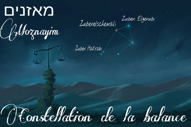 Constellations du zodiaque Biblique Mazzaroth Balanc10