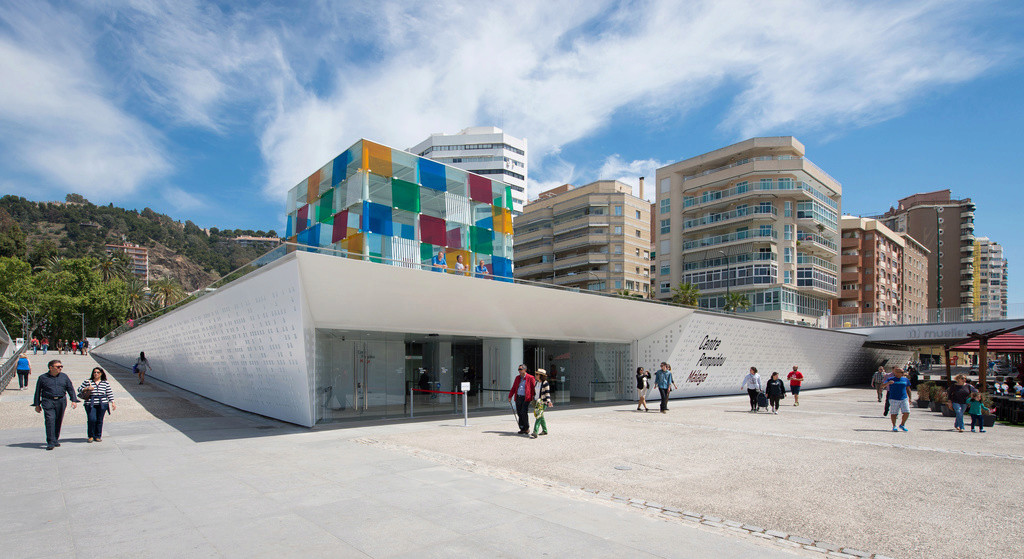 Le Centre Pompidou de Malaga - Espagne. Myylag10
