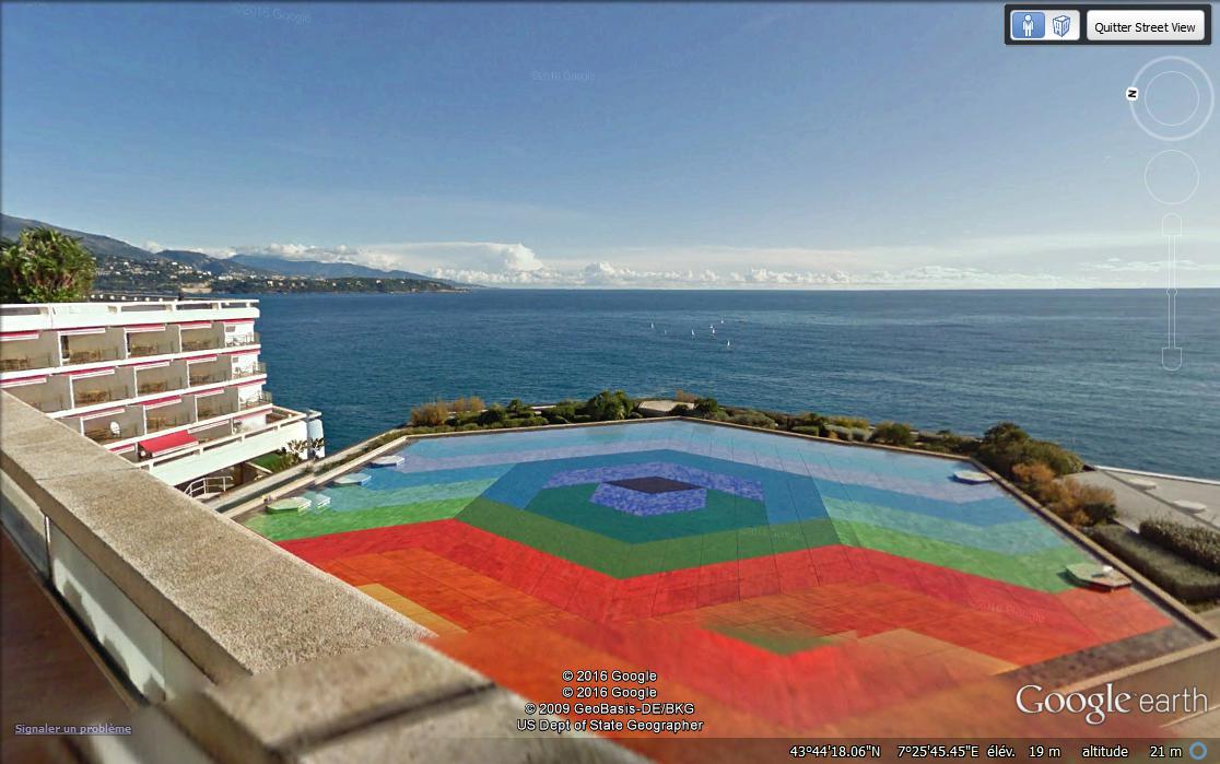 La mosaïque de Vasarely, au Centre des Congrès de Monaco X10