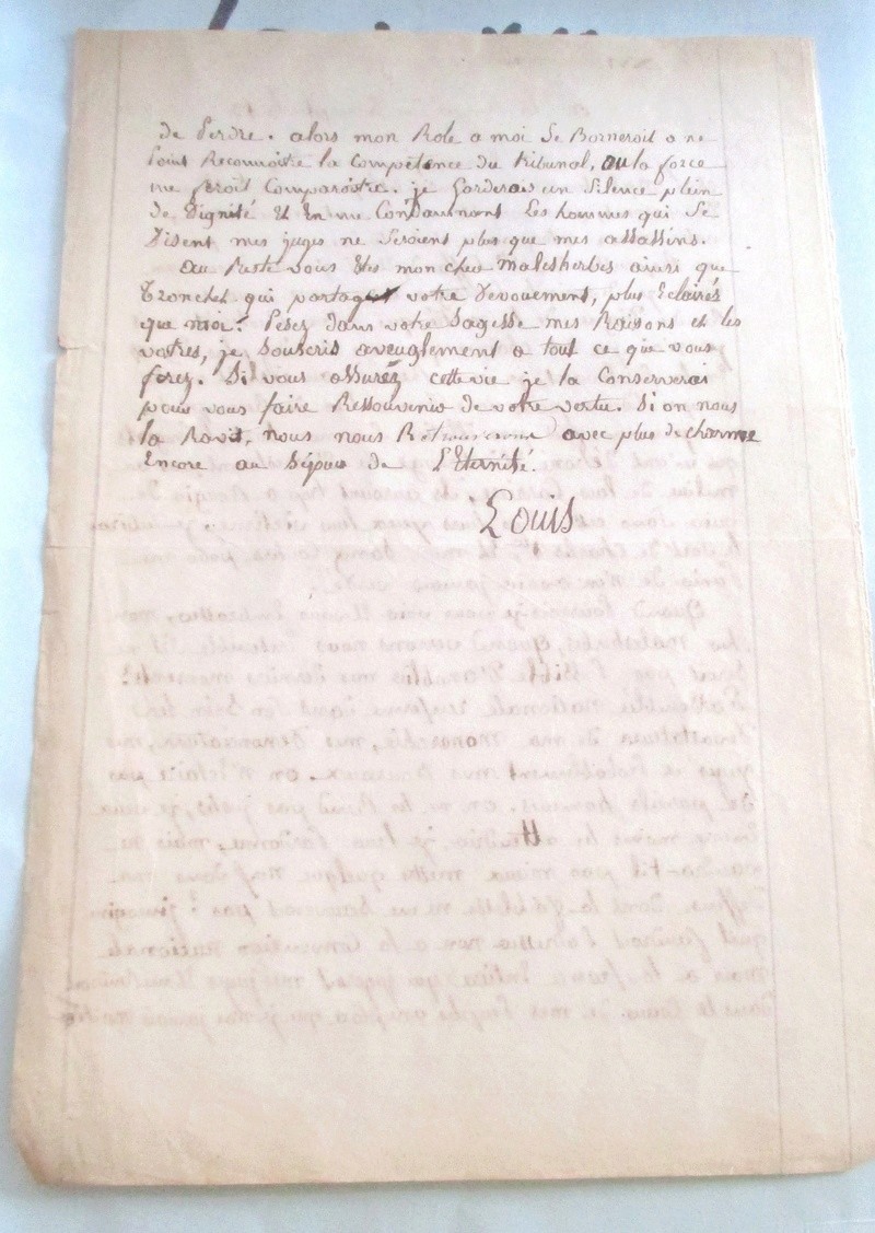 lettre à lou