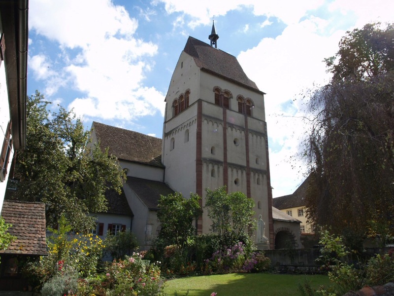 Kirchen auf der Insel Reichenau im Bodensee 1:300 Pa052311