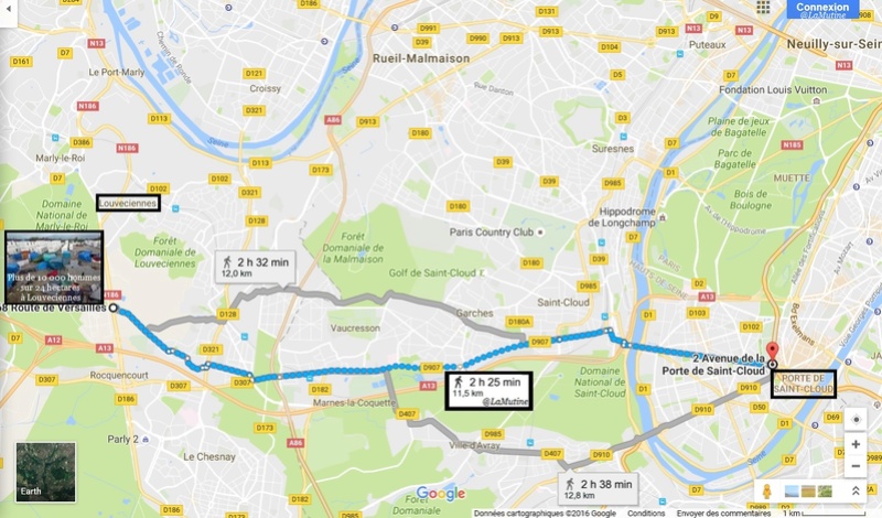 C'est très drôle une jungle à migrants dans un village gaulois à 11 km Paris, à moins que…  Louvec11