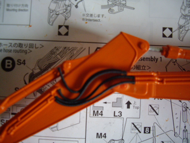 Hitachi Doppel-Arm-Arbeitsmaschine, Hasegawa 1:35 01910
