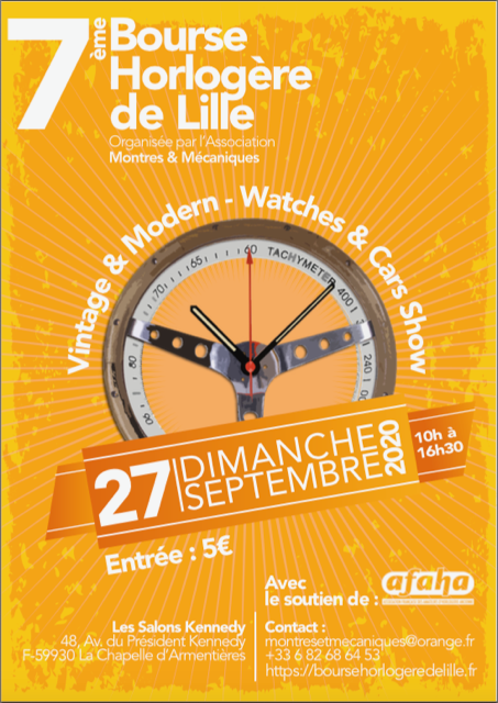  7ème Bourse Horlogère Internationale près de Lille le 27 septembre 2020 Montre10