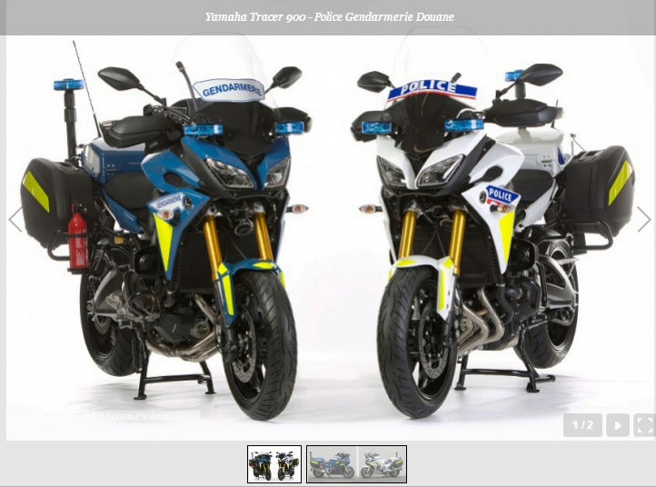 Yamaha continuera d'équiper le trio Gendarmerie Police Douane Capeer10
