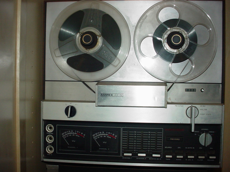 4-track magnetic tape/reels Ampex_10