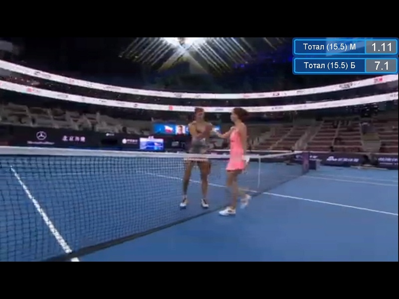 WTA. Beijing. Round of 8 Agnieszka Radwańska - Yaroslava Shvedova  Result: 2:0 (6:1, 6:2)  R-99910