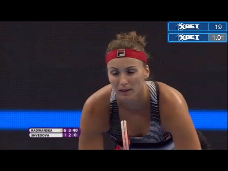 WTA. Beijing. Round of 8 Agnieszka Radwańska - Yaroslava Shvedova  Result: 2:0 (6:1, 6:2)  Ra-70010
