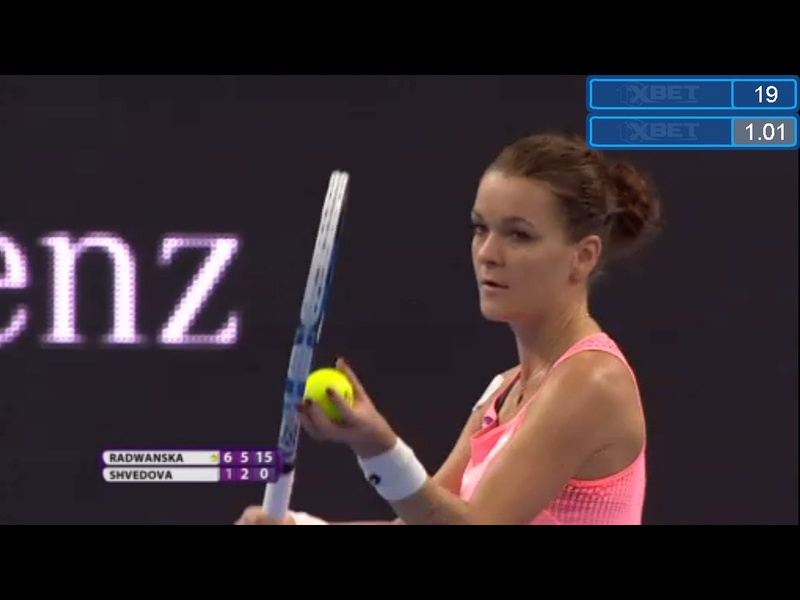 WTA. Beijing. Round of 8 Agnieszka Radwańska - Yaroslava Shvedova  Result: 2:0 (6:1, 6:2)  Ra-89010
