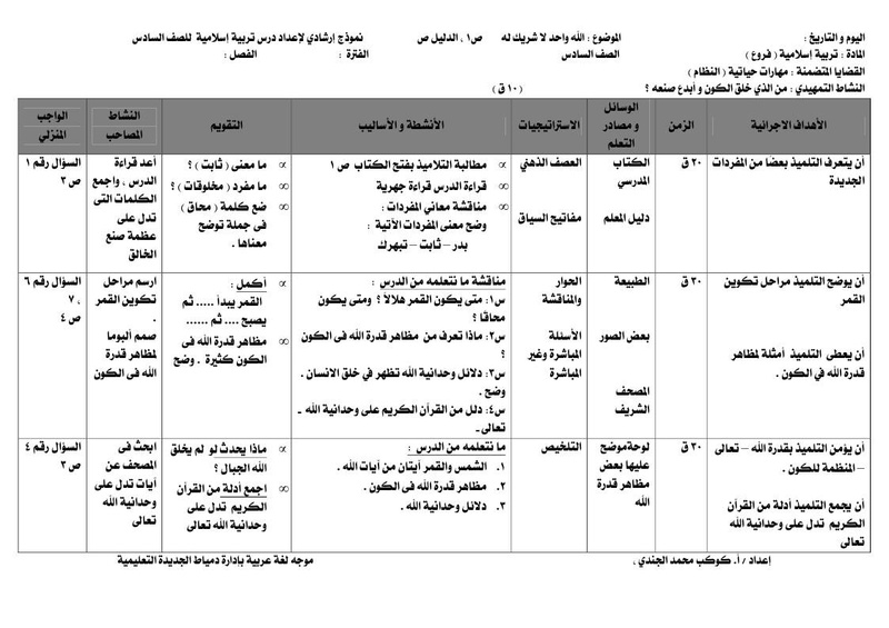 تحضير تربية اسلامية للصف السادس الابتدائي A_a_oo10