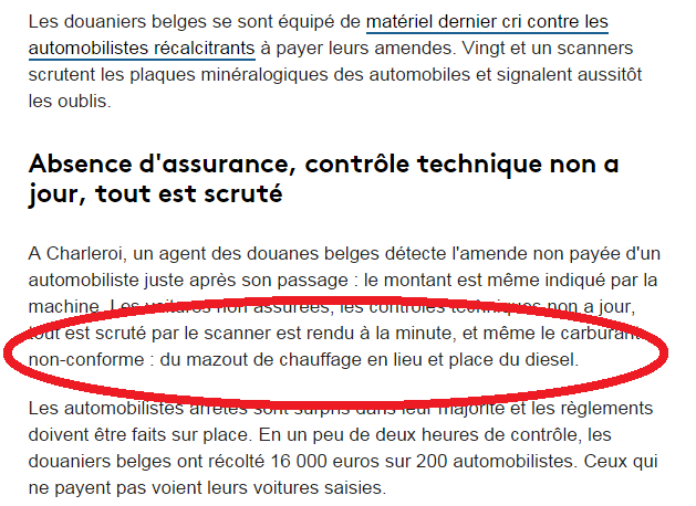 Belgique : un nouveau scanner contre les amendes non payées des automobilistes Sans_t14