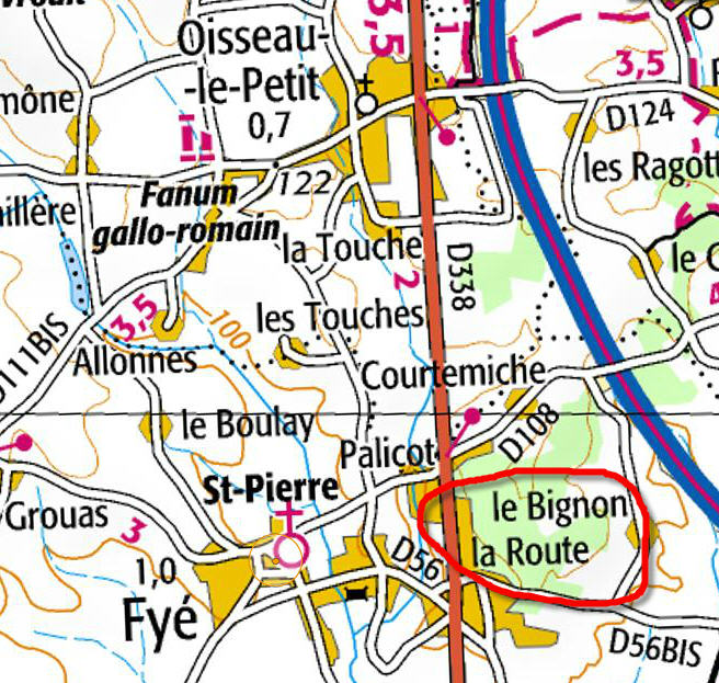 Localisés Sarthe 11 août 1944 Fye510