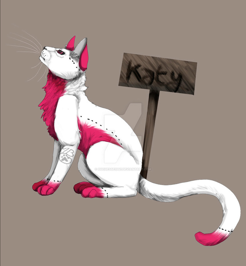 L'antre de Duchesse! Le chat au pattes de peintures! Gift_k10