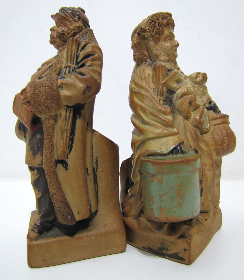 Earthenware figures Maybe Dickens characters ? Any ideas .. Img_1411