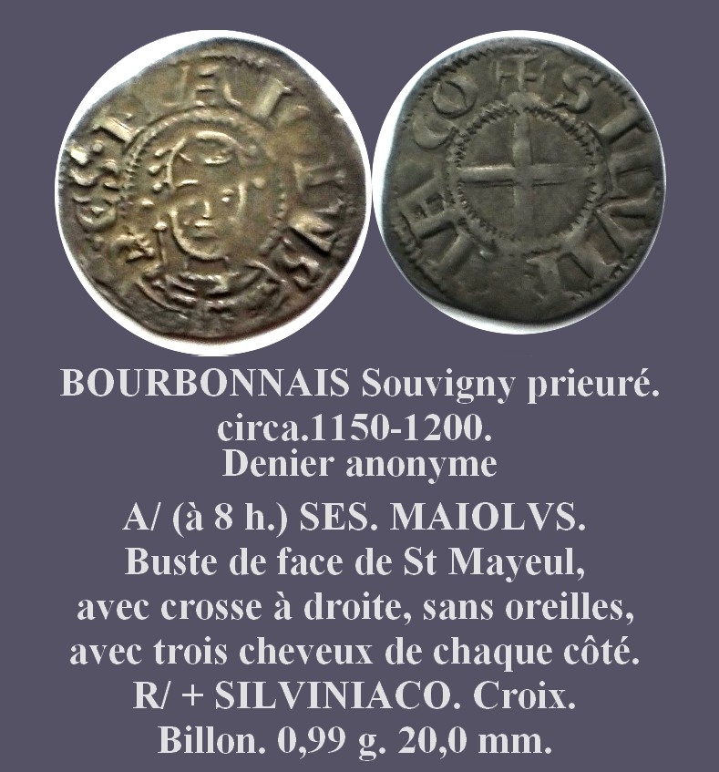 Denier ANONYME du Prieuré de Souvigny Denier12