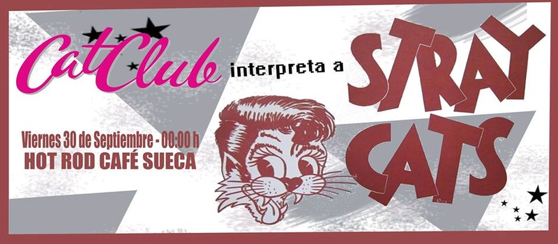 CAT CLUB INTERPRETA A STRAY CATS HOT ROD CAFE SUECA 30 SEPTIEMBRE 14264010