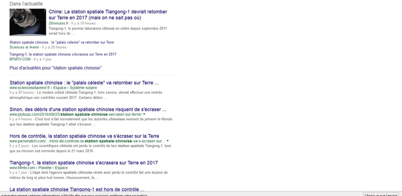 Rentrée atmosphérique de Tiangong-1 Tiango11