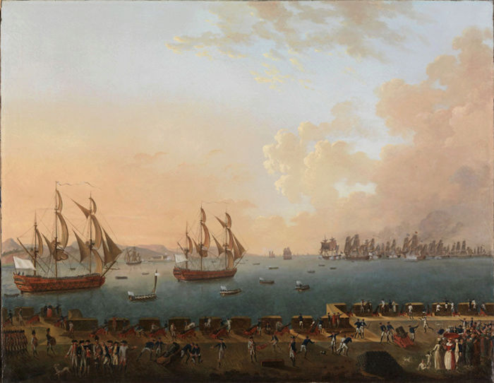 Indépendance - Indépendance des Etats-Unis d'Amérique, les combats sur mer illustrés par Auguste-Louis de Rossel 611