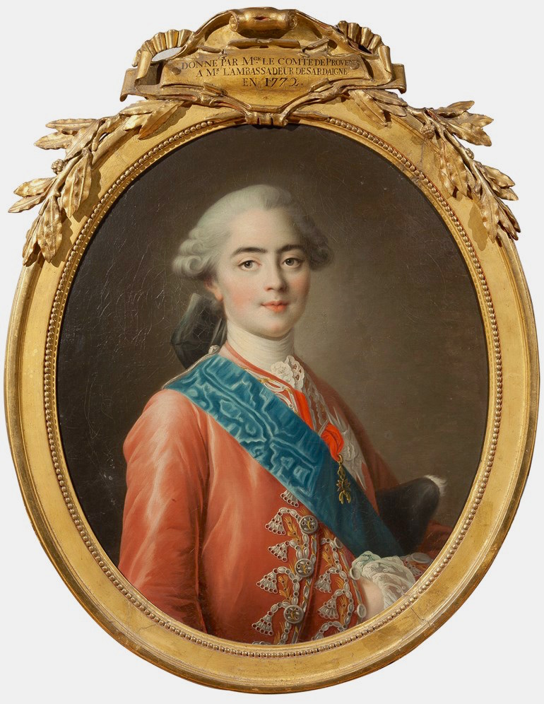 provence -  Louis-Stanislas, comte de Provence, et futur roi Louis XVIII - Page 6 Comte_12