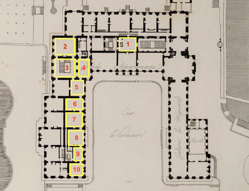 Baignoire provenant du château de Saint-Cloud, réputée avoir été utilisée par Marie-Antoinette ?  Plan_s10