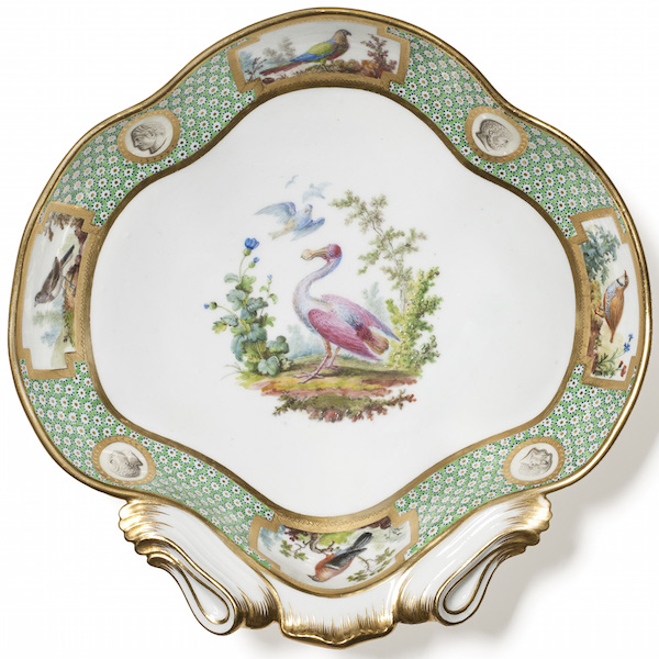 Les " Services aux oiseaux Buffon " des manufactures de porcelaine de Sèvres et Tournai Servic10