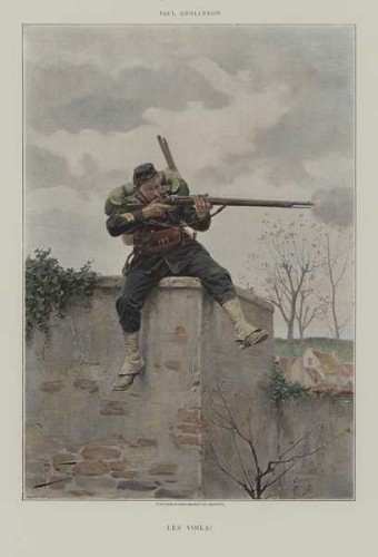 1871 Chasseur à pieds bataille de Saint Quentin Paul_l10