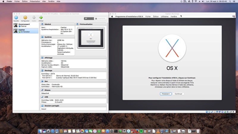 Mac OS X Install DVD Créateur Capita11