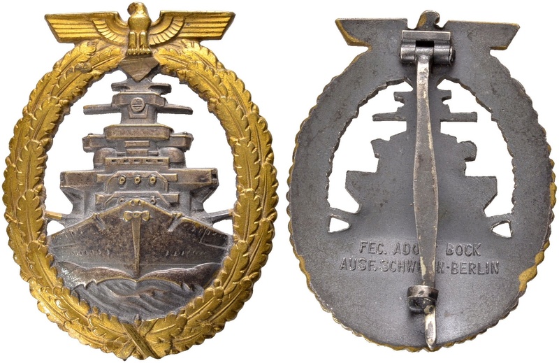 insigne de flotte de guerre KM 19822010