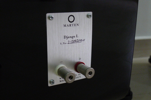 Marten Django L Floor Standing Loudspeakers (Used) SOLD P1120713