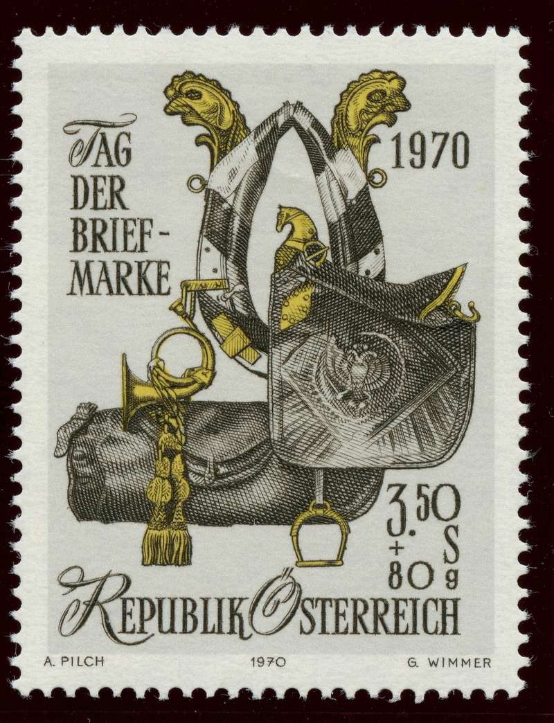 Österreich - Österreich, Briefmarken der Jahre 1970 - 1974 Ank_1316