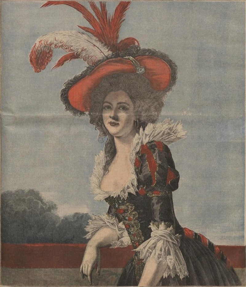 Elisabeth au perroquet Madame11