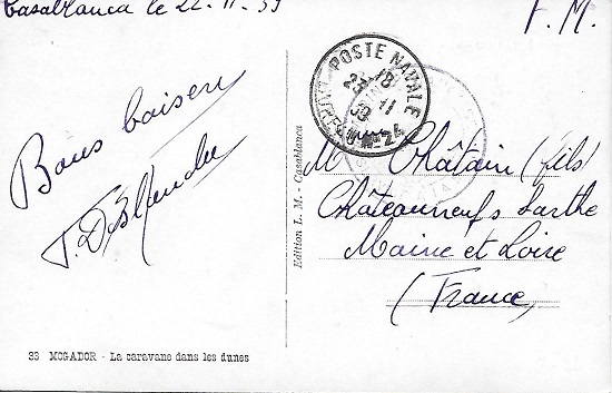 NAVAL - Bureau Naval N° 24 Casablanca Casa10