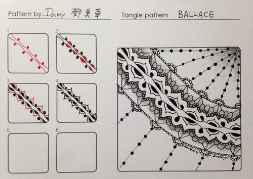 B Zentangle Patterns & Stepouts Ballac10