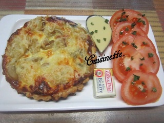 Quiches au jambon et champignons. 12651110