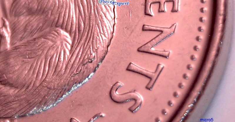2012 - Éclat de Coin, Dos du Castor (Die Chip) Cpe_im52