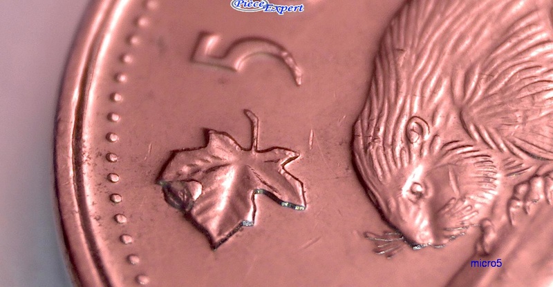 2011 - Éclat de Coin, Feuille Gauche # 2 (Die Chip Left Leaf ) Cpe_im59