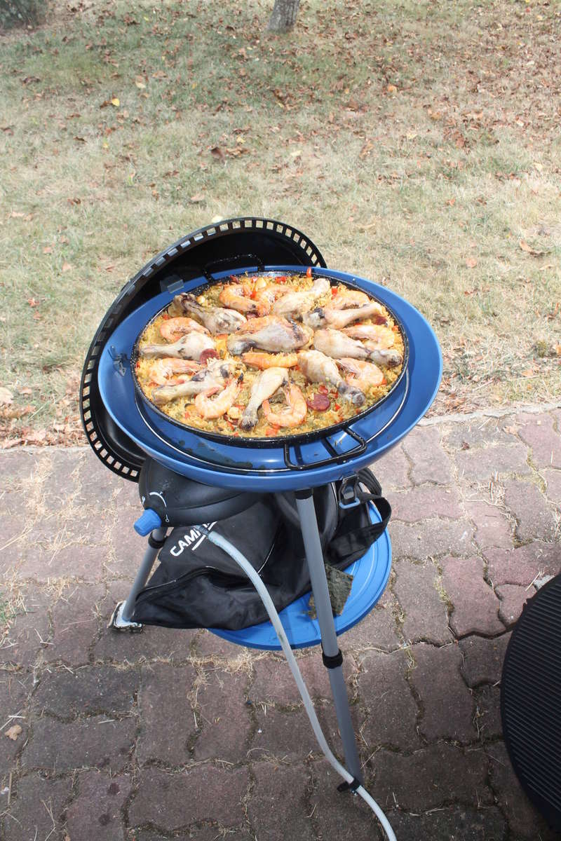 paella sur campinggaz party grill PG600 01510