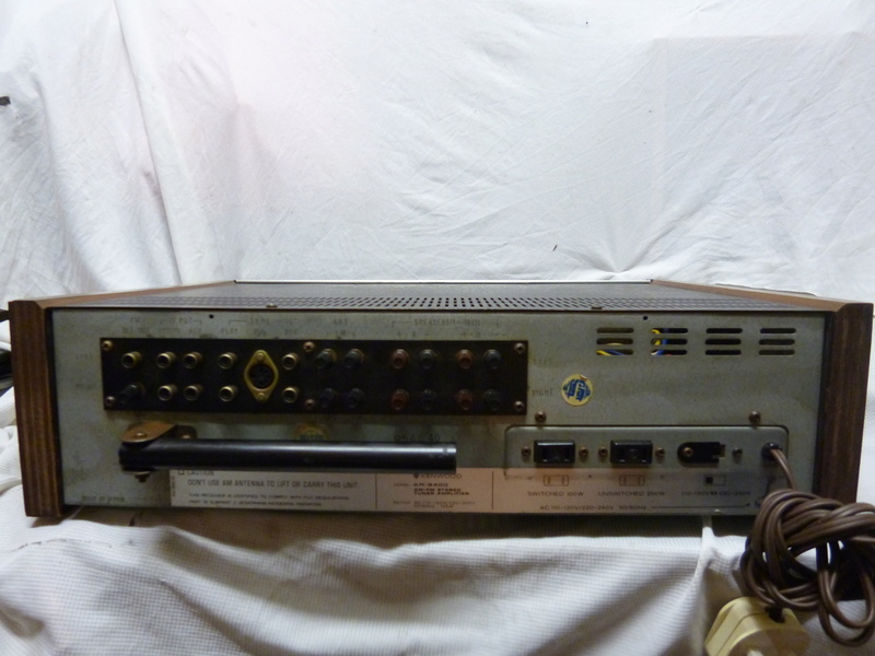 Vintage Kenwood KR-3400. AM/FM Stereo Receiver (SOLD) & Kenwood KL-2080 2-way speakers (SOLD) P1020312