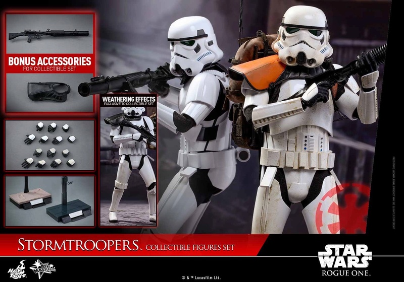 Star Wars Rogue One : 1/6 Stormtrooper Jedha Patrol TK-14057 Collectible (Hot Toys) X529