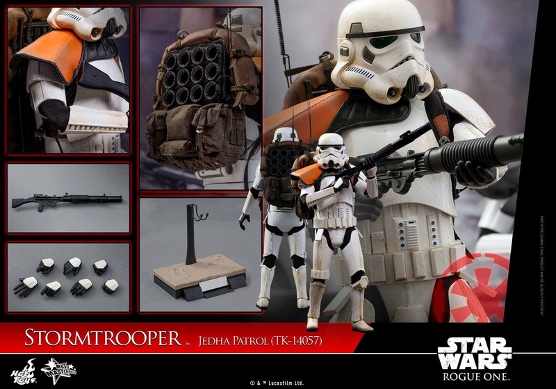 Star Wars Rogue One : 1/6 Stormtrooper Jedha Patrol TK-14057 Collectible (Hot Toys) X922