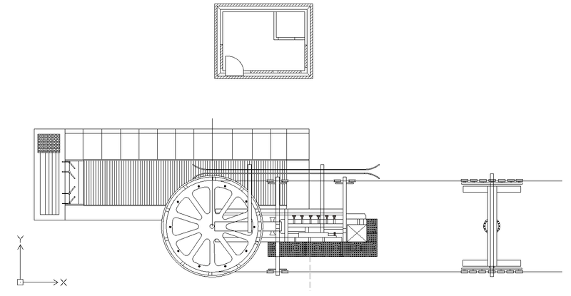 Dessins techniques, Plans 2D remontées mécaniques Tsf4_210